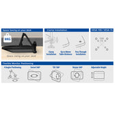 Monitorarm 1 scherm - afbeelding 6