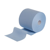 Poetsrol WypAll L10 1-laags 235mmx380m blauw - afbeelding 3