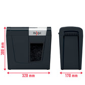 Papiervernietiger Rexel Secure MC3 2x15mm - afbeelding 4
