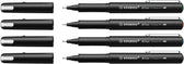 Fineliner STABILO dr!ver fijn assorti 4 stuks - afbeelding 5