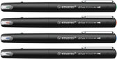 Fineliner STABILO dr!ver medium assorti 4 stuks - afbeelding 6
