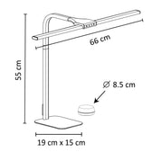 Bureaulamp Unilux Strata base led wit - afbeelding 10