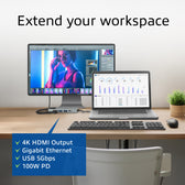 USB-C 4K docking station voor 1 HDMI monitor - afbeelding 5
