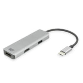 Adapter ACT USB-C 4K multiport 2 HDMI monitoren
