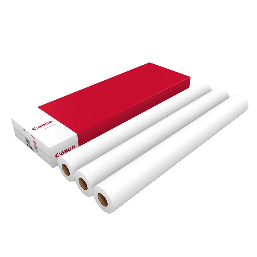 Inkjetpapier Canon 914mmx50m 75gr standaard 3 rol