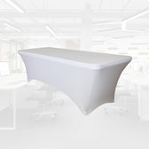Tafelrok BRASQ 183x76x74cm wit - afbeelding 6