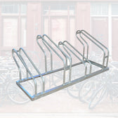 Fietsenrek BRASQ 4 fietsen BS400 zilver - afbeelding 8