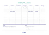 Planner Brepols Weekly planner A4 7d/1p - afbeelding 7