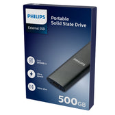 Philips External SSD 500 GB Ultra Speed Space Grey - afbeelding 4