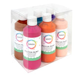Plakkaatverf Qrea set à 6 fun kleuren 250ml - afbeelding 5
