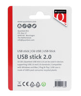 USB-stick Quantore 32GB 2.0 zwart - afbeelding 7