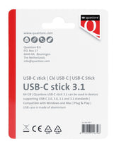 USB-stick Quantore USB-C 64GB 3.1 zilver - afbeelding 6