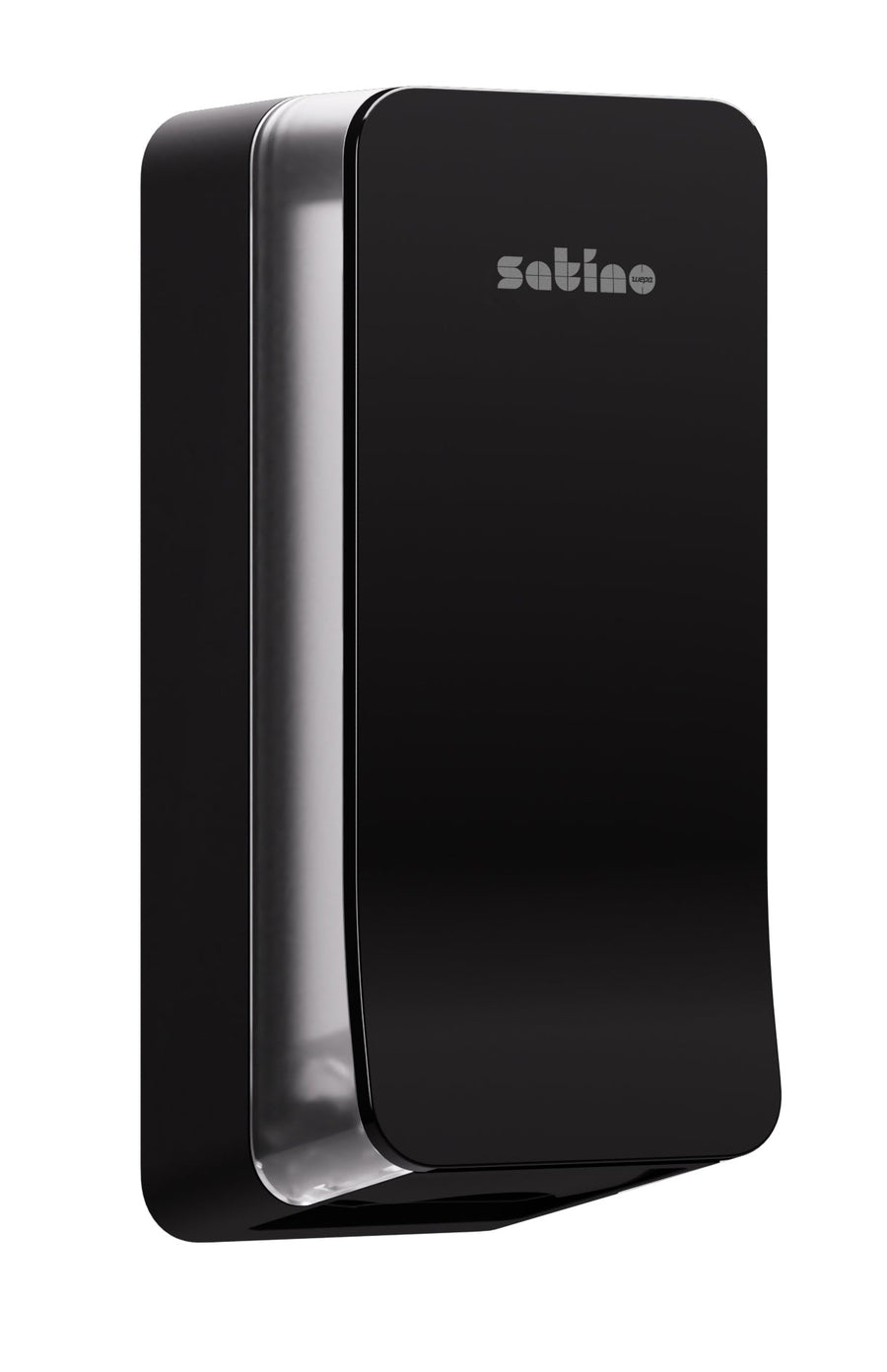 Toiletpapierdsp Satino BT1 Hyginity gevouwen zwart