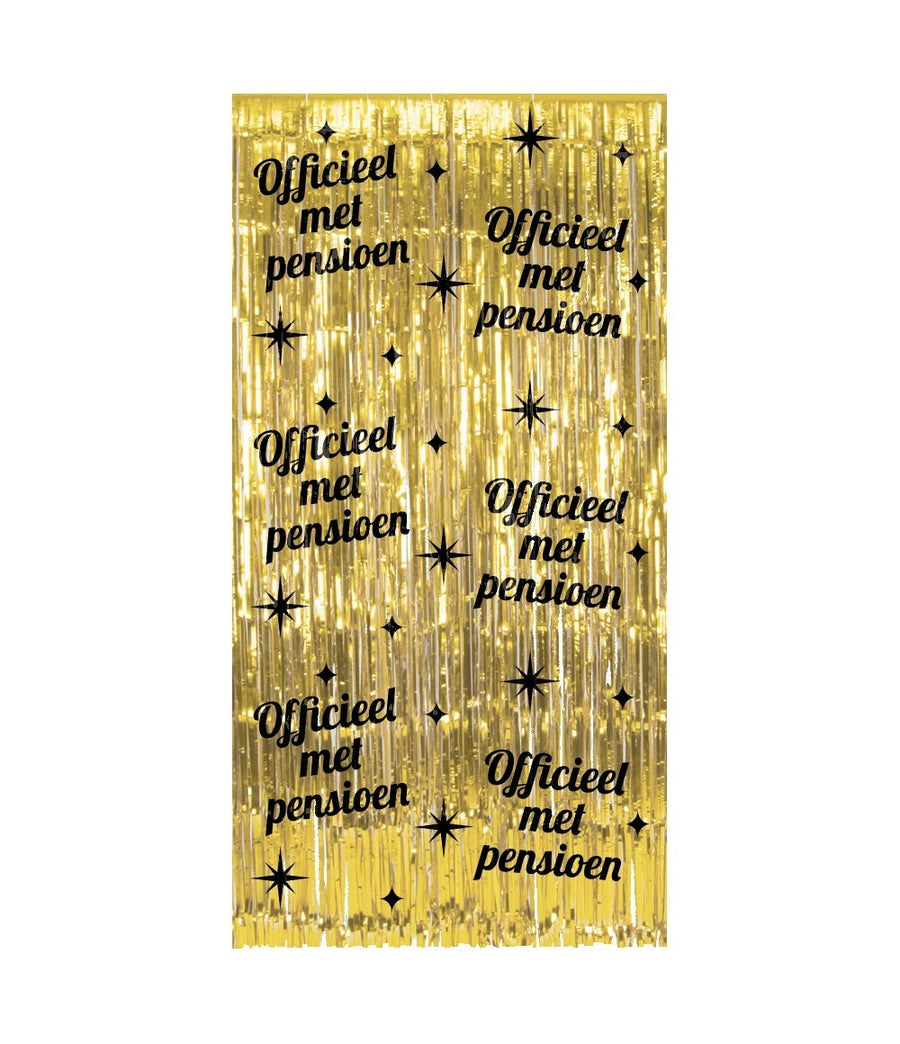 Classy Party Curtain Pensioen