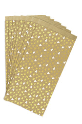 Cadeauzak Clairefontaine 16x30x5 kraft harten 50st