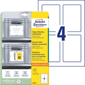 Positioneeretiket AZ 8001 120x80 bedrukt 20st - afbeelding 4