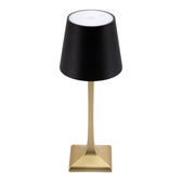 Tafellamp Securit Roma LED opl dimbaar zwart-goud