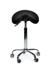 Premium zadelkruk zwart standaard