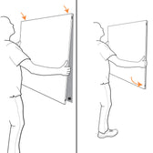 Whiteboard Nobo Infinity randloos 60x90cm - afbeelding 8