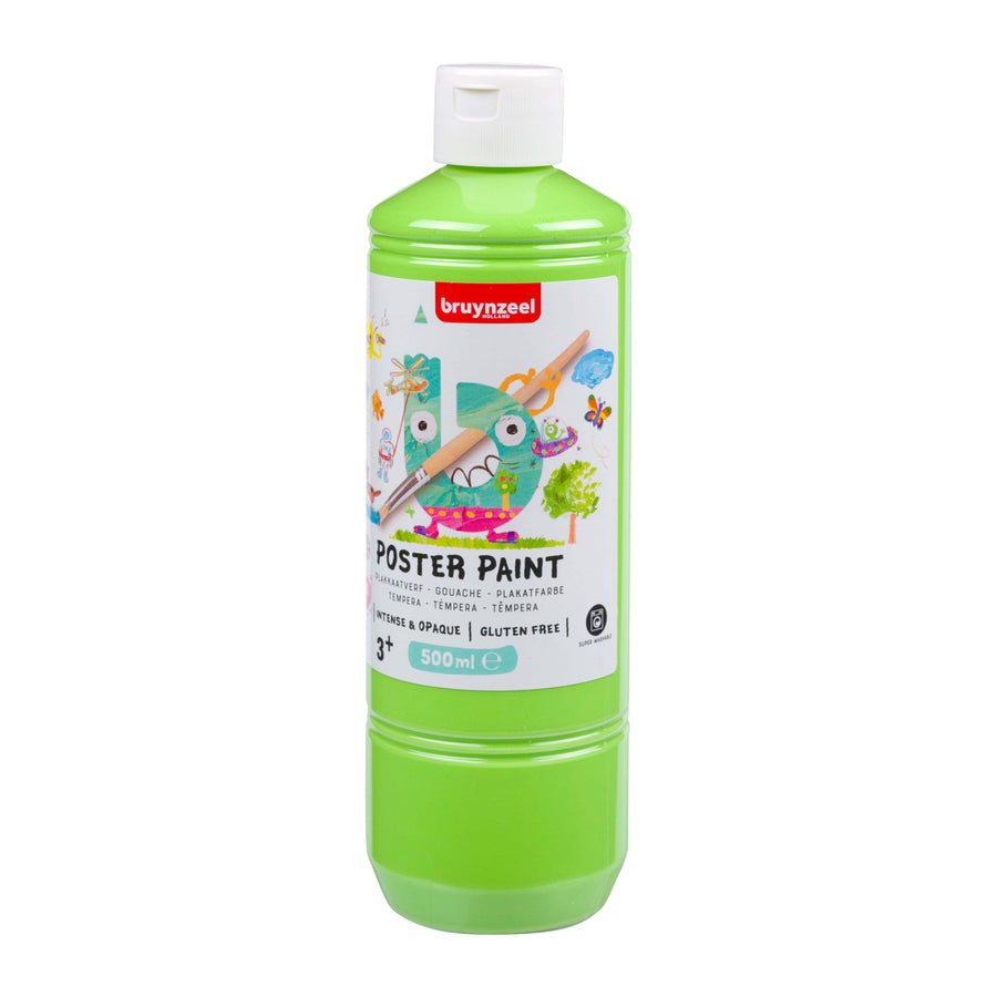 Plakkaatverf Bruynzeel fles 500ml lentegroen