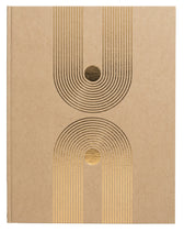 Gastenboek Exacompta Graphik 270x220 blanco kraft