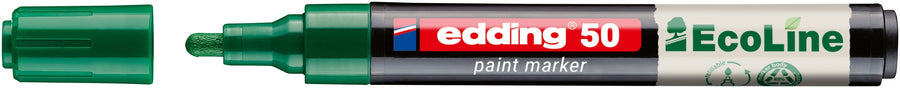 Paintmarker edding 50 Eco waterbasis 2-3mm groen