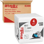 Poetsdoek WypAll X80 PowerClean 305x317mm wit