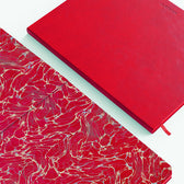 Notbk de KEMPEN Poppy 110x160 blanco 160pag rood - afbeelding 6