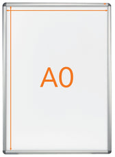 Kliklijst Nobo A0 118x84cm aluminium - afbeelding 4