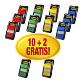 Indextabs Post-it 680 25.4x43.2mm 10+2 ass - afbeelding 2