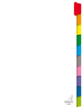 Tabblad Kangaro 23r PK410M 10 delig wit karton - afbeelding 4