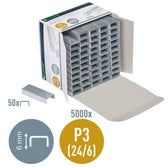 Nieten Leitz P3 24/6 5000st - afbeelding 2