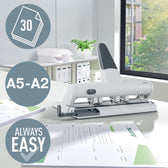 Perforator Leitz 5114 AKTO variabele multi zilver - afbeelding 5