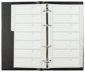 Telefoonalbum Kangaro 215x130mm A-Z 4-rings zwart - afbeelding 3