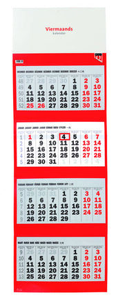 4-maandskalender 2026 Quantore