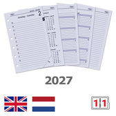 Agendavulling 2026 Kalpa Pocket 1dag/1pagina - afbeelding 2
