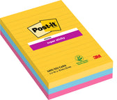 Memoblok Post-it 4690 Super Sticky 101x152mm Carn - afbeelding 4