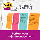 Memoblok Post-it 6445SS 152x101mm ass 4st - afbeelding 8