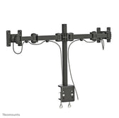 Monitorarm Neomounts D960D 2x 10 27 inch klem zw - afbeelding 8