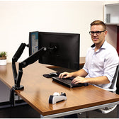Monitorarm Fellowes Platinum Series dubbel hor - afbeelding 4
