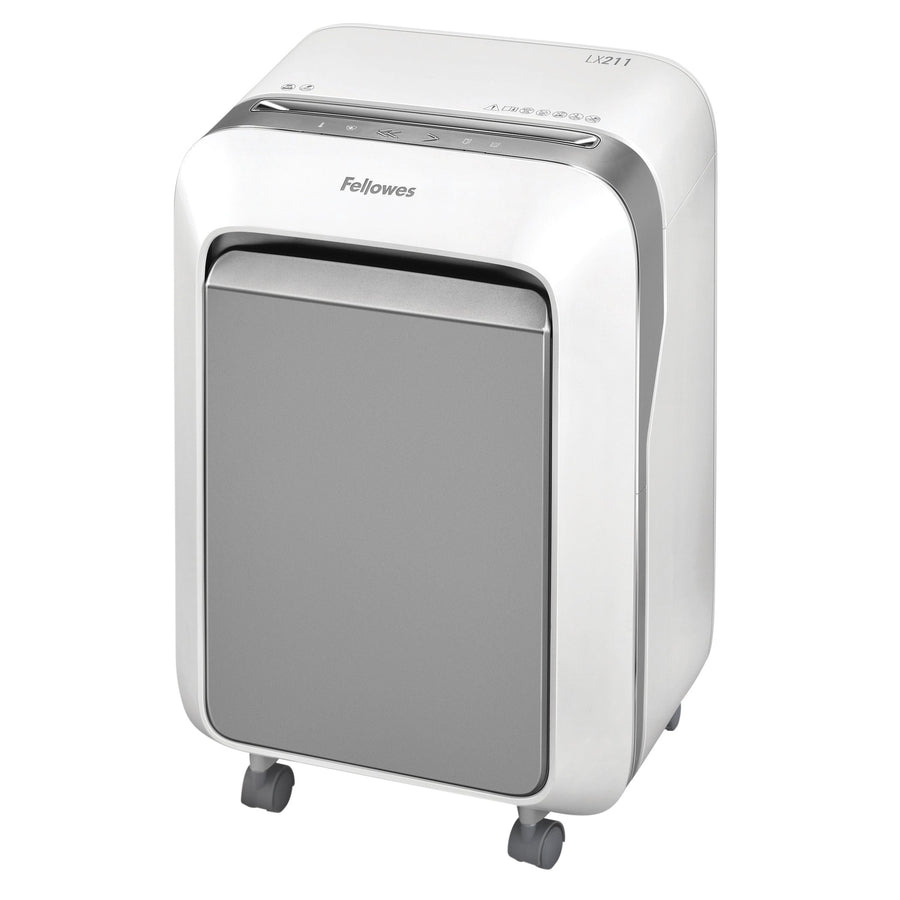 Papiervernietiger Fellowes LX211 2x12mm wit