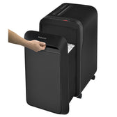Papiervernietiger Fellowes LX221 2x12mm zwart - afbeelding 3