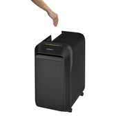 Papiervernietiger Fellowes LX221 2x12mm zwart - afbeelding 4