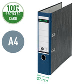 Ordner Leitz 1080 180° 80mm karton A4 blauw - afbeelding 3