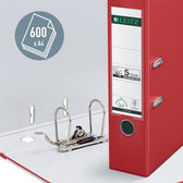 Ordner Leitz 1010 180° 80mm PP A4 rood - afbeelding 9