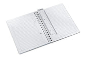 Notitieboek Leitz WOW A5 spiraal PP lijn blauw - afbeelding 3