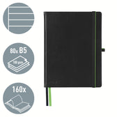 Notitieboek Leitz Complete 187x242 160blz lijn zw - afbeelding 2