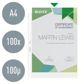 Showtas Leitz Premium 0.10mm PP A4 transparant - afbeelding 3