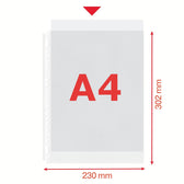 Showtas Esselte 0.08mm 21-gaats A4 mat - afbeelding 2