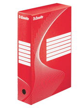 Archiefdoos Esselte Boxycolor 80mm 250x352mm rood